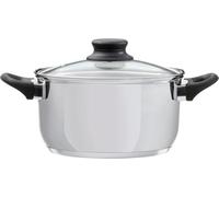 Casserole en acier inoxydable 22 cm avec couvercle Lima DOMOTTI