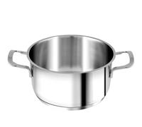 Casserole En Acier Inoxydable Elodie 18 Cm Gris H&H
