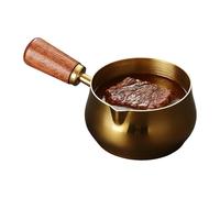 Casserole en acier inoxydable | Petite Casserole En Acier Inoxydable Pratique Avec Anti-Adhésive,Pot Réchaud À Soupe Pour Cuisine Maison - Pour Soupes, Ragouts, Café, Boissons Chaudes, Lait