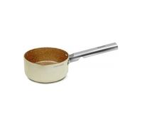 Arthur Martin Casserole Grand Chef 18 cm – Aluminium forgé, anti-adhérent, induction – Crème