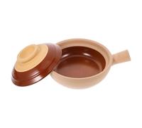 Casserole en Argile 600ml pour Cuisinière, Chauffe Vite, 8 Mots