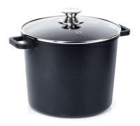 Casserole en granit antiadhésive - ORION - Grande - 7,6L - 25 cm - Revêtement granit PFLUON - Sans PFOA ni PTFE