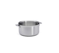 De Buyer Casserole Alchimy Loqy 20 cm - Inox argent sans manche