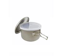 Casserole en titane Snow Peak Cook & Save Argenté TU