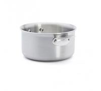 De Buyer Casserole en inox ALCHIMY LOQY 3 couches 16 cm sans manche