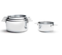 Casserole-faitout Twisty en inox Ø 16 cm