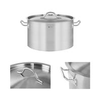 Casserole Gastronorm avec couvercle, en acier inoxydable, compatible avec les pl