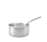 De Buyer - Casserole en inox 3 couches ALCHIMY - 20 cm - Fabriquée en France, Sans PFAS, Maîtrise de la Cuisson, Inox 18/10, Tous Feux + Four, Finition Poli Brossé