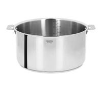 Cristel - C14QMP- Casserole inox 14cm sans poignée amovible- Collection Casteline