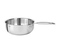 Casserole inox Castel'Pro - Cristel 24cm