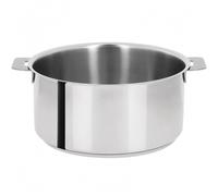 Cristel Casserole inox Mutine sans manche 18 cm