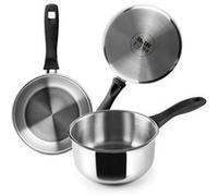 Casserole inox induction 18 cm - Ibili - Argent - Inox inox G