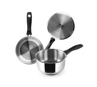 IBILI - Saucière Induktion, 20 cm, Acier inoxydable, Compatible avec l’induction