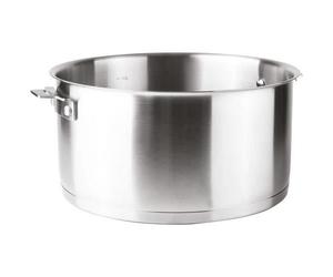Casserole inox - LACOR - Ø18cm - Combi - Manche / poignée amovible non fournies - Capacité 2L - Intérieur gradué - 800G