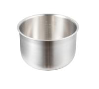 Casserole intérieure en acier inoxydable 316 de 5 L compatible avec le cuiseur à riz Zojirushi NS-TSC18, bol de rechange compatible avec B363/B367, design monobloc épais pour un chauffage uniforme et