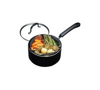 MasterClass Casserole antiadhésive en aluminium avec couvercle 20 cm (8")
