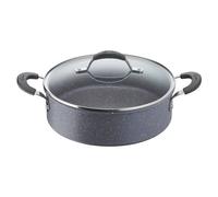 Casserole Lagostina 012163031826 TEMPRA MINERAL Avec Couvercle En Verre Gris