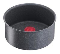 Lagostina Ingenio Mineralis Green Casserole Fonda Ø 16 cm, Casserole en Aluminium 100% recyclée, pour gaz, Four et Induction avec indicateur de Cuisson, utilisable avec poignée Amovible