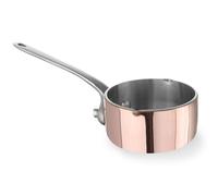Casserole miniature en cuivre avec bec verseur, diamètre 50 x (H) 30 mm Hendi