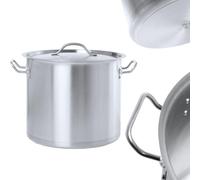 Casserole moyenne économique avec couvercle, 24 L, 360 x 240 cm - Hendi 832844