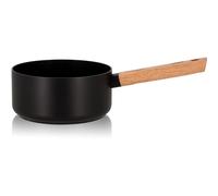 OGO Living – Casserole Ector 18 cm – Aluminium, manche en bois – Compatible induction