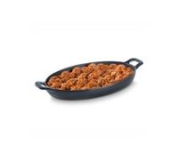 Plat / moule Pujadas Casserole Ovale Mélamine Noire Gamme Mini L 15,5 à 26,5 cm