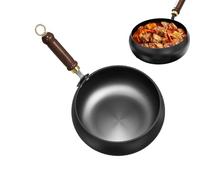 Casserole, poêle à frire antiadhésive - Compatible induction + ustensiles de cuisine résistants à la chaleur, idéal pour la préparation de poulet bœuf porc légumes