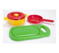 casserole, poêle et planche à découper dantoy