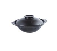 Casserole poterie Pot à soupe riz cuit la vapeur poulet braisé et résistant chaleur Claypot gaz Pour Les Plats De Tous Les Jours(Shallow 3 L)