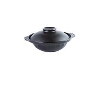 Casserole poterie Pot à soupe riz cuit la vapeur poulet braisé et résistant chaleur Claypot gaz Pour Les Plats De Tous Les Jours(Shallow 1.3 L)