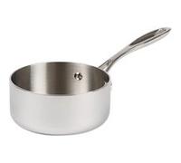 Casserole professionnelle 1.5 L diamètre 16 cm triple épaisseur