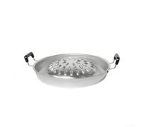 Casserole ronde à charbon de bois de style thaïlandais, pour cuisinière à gaz, batterie de cuisine ronde anti-adhésive pour barbecue à la maison, camping, 35 cm (30 cm)