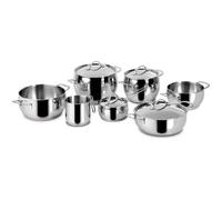 Casserole(s) - LAGOSTINA - 010704600011 - Acier inoxydable - Aluminium - 11 pièces