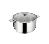 Lagostina Casserole Salvaspazio+ 16 cm en inox – sans poignée, avec couvercle