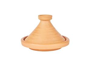 Casserole tajine marocaine pour cuisson, casserole non émaillée, Ø 35 cm, pour 6 à 8 personnes, avec recettes et instructions d'utilisation (français non garanti)