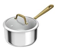 Tefal Casserole Paul Bocuse H8242402 – 20 cm, acier inoxydable avec couvercle en verre
