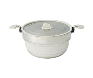 Casserole touristique Detour Stainless Steel 5 L Sea To Summit - Moonstruck Grey