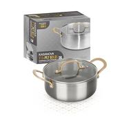 Casserole Tri-Ply Gold avec couvercle (20 cm)