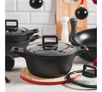 Casserole Ultimo avec couvercle et indicateur de température 18 cm AMBITION