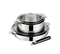 Casserolerie Esperta Triply Poignee Amovible Lot 6pcs Lagostina
