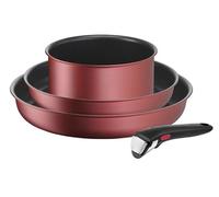 Casserolerie Tefal Batterie de cuisine 4 pieces Ingenio Daily Chef Rouge Surprise L3989302