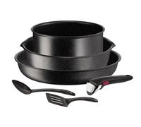 Casserolerie Tefal Set 6 Pieces Ingenio Black Stone