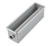 Casseroles à , Boîte à en aluminium antiadhésive à gâteau en aluminium, moule à long et réutilisable avec tube amovible pour , de viande sandwich Delr