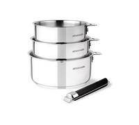 Casseroles - Arthur Martin AM9377 - Poignée détachable - Empilable - Tous feux dont induction