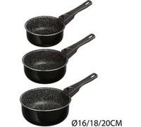 Casseroles avec poignées amovible - Lot de 3 - Pierre G