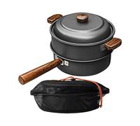 Casseroles de camping légères et grandes casseroles à double paroi