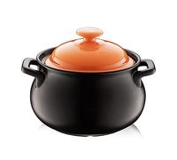 casseroles en terre cuite, Marmite à ragoût, cocotte en terre cuite, marmite saine, plat résistant la chaleur - 1,6 L/3 L/4,5 L/10 L(1.6L)