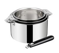 Batterie De Cuisine Lagostina Esperta Triply 3pcs + Poignée