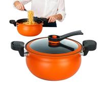 Casseroles pour cuisiner, grand autocuiseur profond, casserole de cuisine et anti-adhésif - Pour bouillon, soupe, pâtes, cuisson, mijotage, cuisine ménagère, céramique, électrique et