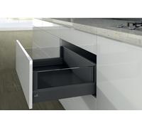 Casserolier Arcitech Designside HETTICH - P.550 H.218/94mm - anthracite sans coulisse avec rehausse verre - 9150582